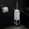 Fristående Toalettborstehållare The Cube Krom 4 Preview